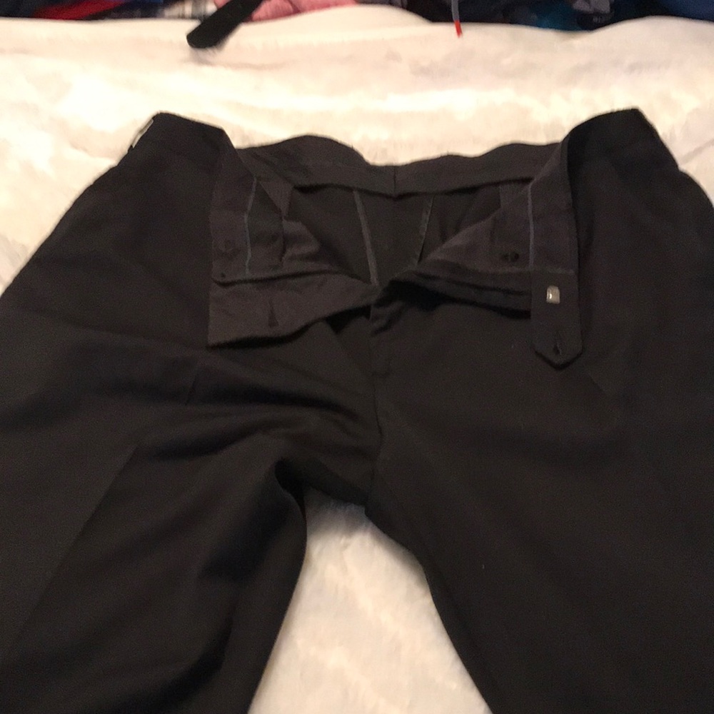 Stafford Men’s Black Executive Pant 42x30
